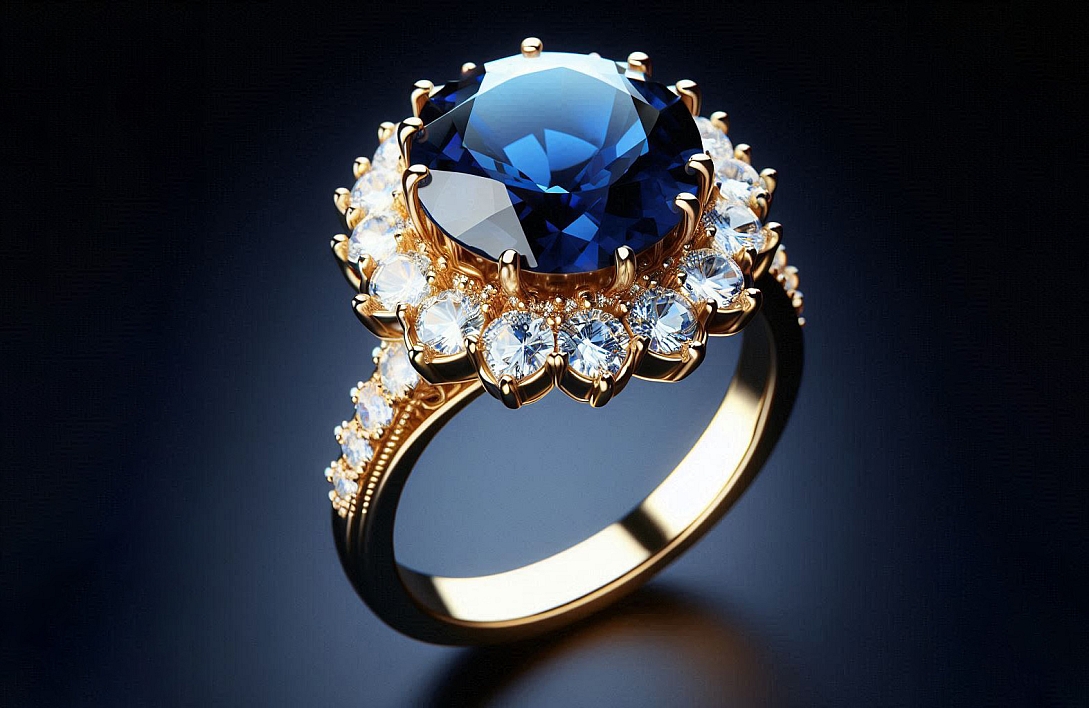 a similar replica of a royal family engagment ring